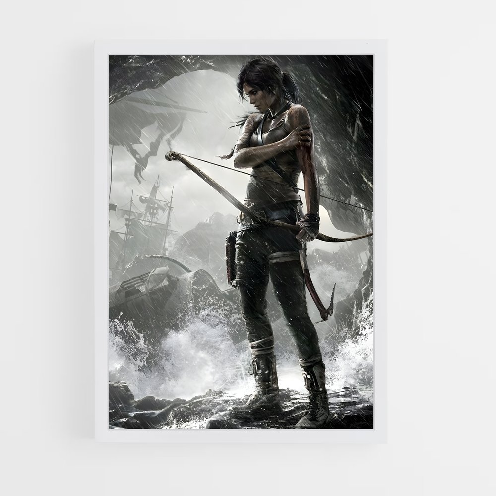 Poster L'Héritière des Tombes – affiche Tomb raider (vue 3)
